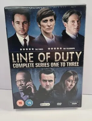 Line Of Duty: Series 1-3 [DVD] [2017] - DVD Brand New And Sealed • £8