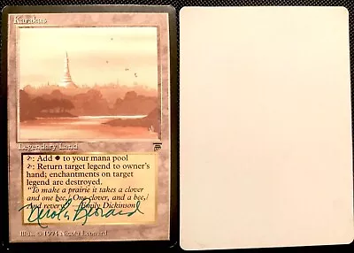 MTG Legends Artist Proof KARAKAS Signed AP Magic The Gathering Card • $699