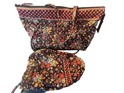 Vintage Vera Bradley Classic  Duffel Luggage Tote & Laundry Bag • $25