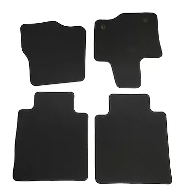 OEM 21-23 Ford F-150 Black Crew Cab Carpet Floor Mats Front Rear Contour Fit 4 • $34.99