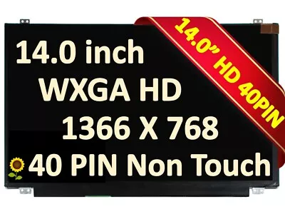 Dell P/N 5Y0D7 05Y0D7 Laptop Screen 14.0 LED LCD WXGA HD+ Display • $65.09