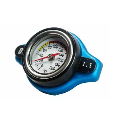 Small Head 1.1Bar Thermo Thermostatic Radiator Cap Cover Water Temperature Gauge • $14.30