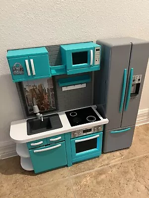 My Life As 18  Doll Teal Kitchen Playset Refrigerator & Stove • $19.99