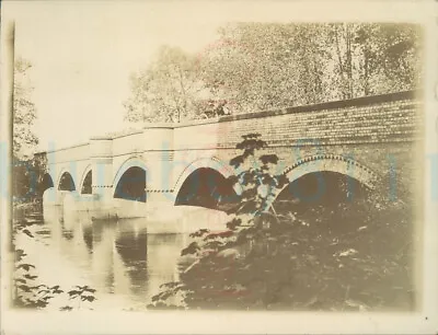 £10 • Buy Bridge Over Upper River Trent Seven Arches 1908 Orig Photo 4x3 