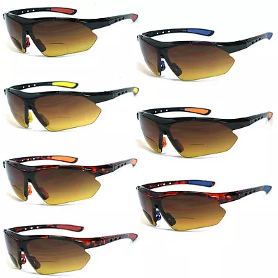 Bifocal Vision Reading Glasses Sunglasses - 987bf - 1.0 1.5 2.0 2.5 3.0 • $11.99