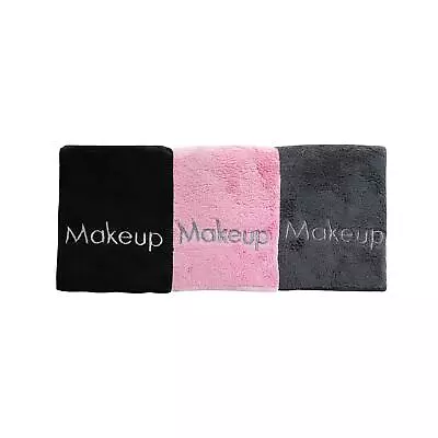 Makeup Removal Towels Packs Of 6 Microfiber 13x13 Washcloth Reusable Embroidered • $16.99