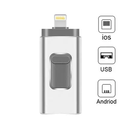 3 In 1 64GB-1TB USB 3.0 Memory Stick U Disk Pen Flash Drive For IPhone IPad PC • £15.52