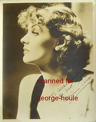 Adrienne Ames - Photograph - Autograph  -  Lugosi -  Cabot - Died At 39- Fields • $350