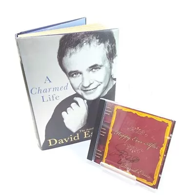 David Essex Happy Ever After SIGNED CD & A Charmed Life Autobiography Hardcover • £24
