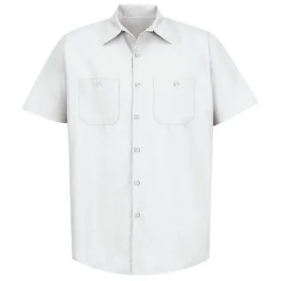 Red Kap Men's Short Sleeve Industrial Work Shirt • $14.62