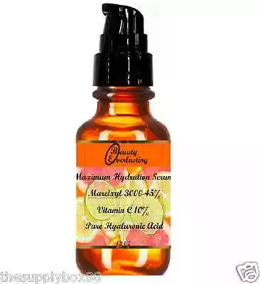 1.2 Oz 100% Hyaluronic Acid 10% Vitamin C 45% Matrixyl 3000. The BEST Serum!!! • $11.88