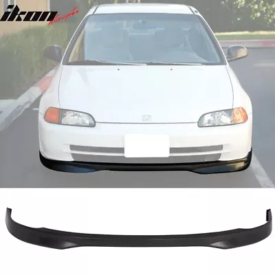 For 92-95 Honda Civic 4DR T-R Style Type R Front Bumper Lip Spoiler Unpainted PP • $49.99