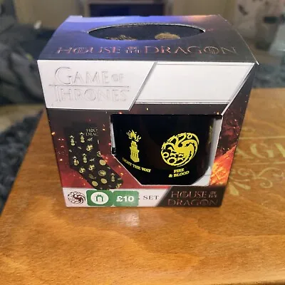 Game Of Thrones House Of The Dragon Mug 500ml And Sock Gift Set 7-11  • £7