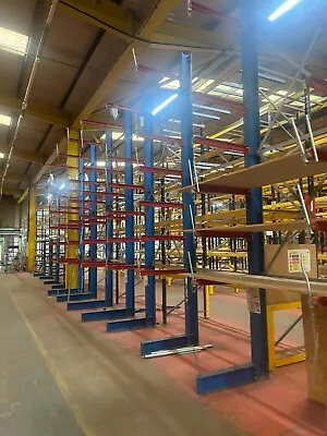 Cantilever Racking Job Lot - 1000mm Length - 500kg Arms • £4000