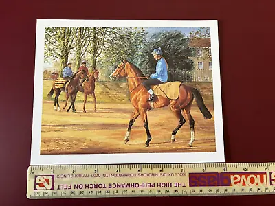 Sue Wingate Print - Equestrian Painter - Horses/riders - *exactly As Pictures* • £6.99