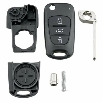 $8.45 • Buy Remote 3 Button Flip Key Shell Case/Blank For Hyundai I30 I20 I35 Elantra AU