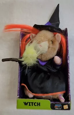 Dancing Halloween Hamster Witch Animated Dance Sings Evil Ways By Gemmy Inc • £38.60