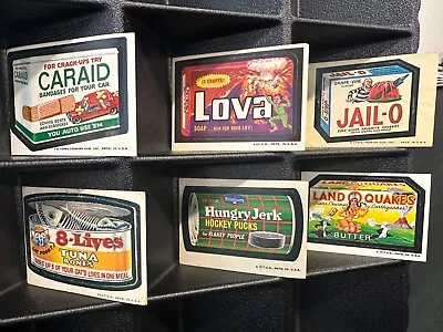 (183) Wacky Packages Stickers - 1974'ish - Lot 2 • $1