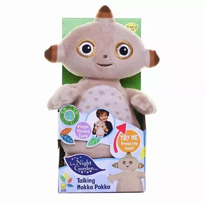 In The Night Garden Talking Makka Pakka Plush Toy ING2262 • $40.95