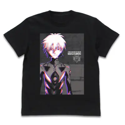 Evangelion Kaworu Nagisa Graphic T-shirt Black Cospa Official Japan Pre-Order • $46.90