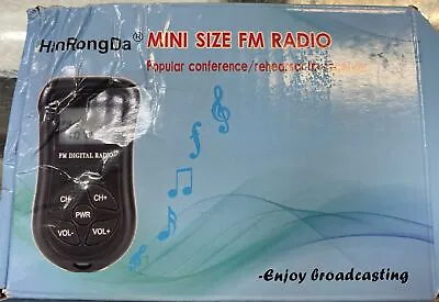 Mini Size FM Digital Radio With Earphones • $14