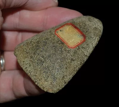 Miniature Celt Missouri Authentic Indian Artifact Tool Hardstone Collectible • $125