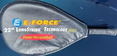 E-FORCE 22  Longstring Power Track Frame Bedlam 185g Racket W/cover Mew Grip • $74.99