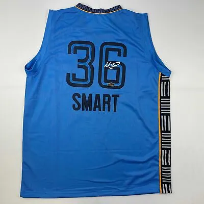 Facsimile Autographed Marcus Smart Memphis Light Blue Reprint Jersey Size Men XL • $74.99