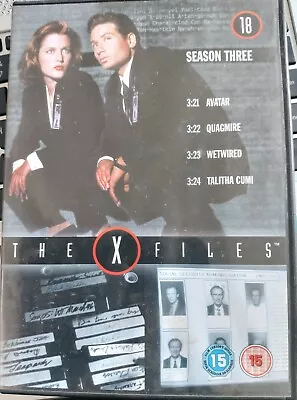 The X Files Collection Season 3 Disc 18 Episodes 21-24 DVD • £2