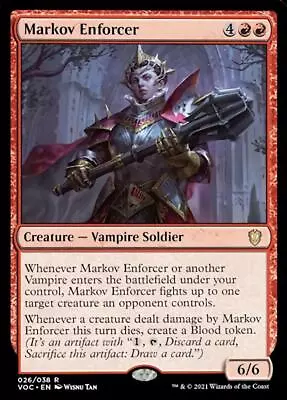 Markov Enforcer [Innistrad: Crimson Vow Commander] • $1.40