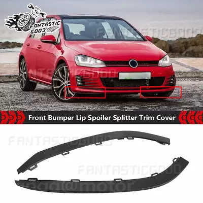 For VW Golf MK7 GTI 2015 2016 2017 Front Bumper Lip Spoiler Splitter Trim Cover • $19.99