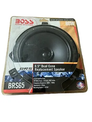 New BOSS Audio Systems BRS65 6.5” 80 W Replacement Car Speaker Sold Individually • $17.99