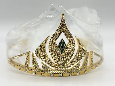 Disney Parks Queen Elsa Tiara By Arribas Brothers Frozen Crystal Princess NIP • $102.99