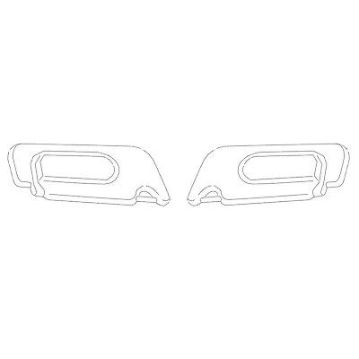 Genuine OEM Set Of Left & Right Gray Sun Visors For Mini Cooper F55 F56 14-22 • $254.16