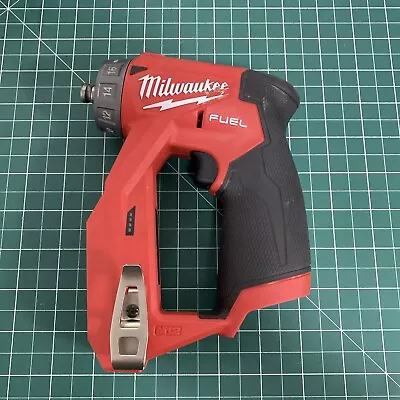 Milwaukee 2505-20 M12 FUEL 12V Brushless Installation Drill/Driver TOOL ONLY A5 • $79.95