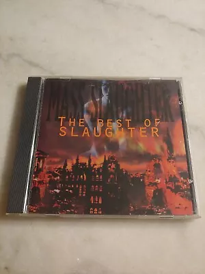 Mass Slaughter: The Best Of Slaughter CD (1995 Chrysalis/EMI)Rock-Metal • $6