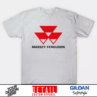 Massey Ferguson Tractor Agriculture T-Shirt Cotton USA Size S-5XL Ship From USA • $25.99