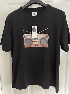 Pretty Green Xl T Shirt Bnwt New Boombox Stereo Liam Gallagher • £9.99