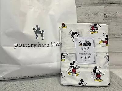 NEW Disney Mickey Mouse Organic Sheet Set & Pillowcases - Full • $85