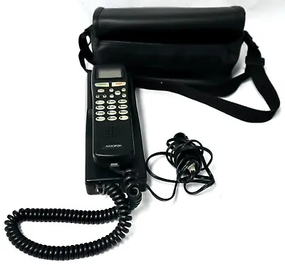 Vintage Audiovox PRT9100AU Portable Car Phone W/ Bag • $35
