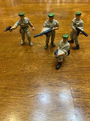 Vintage Guts Green Berets Soldiers Mattel Lot Of 4 Action Figures • $12