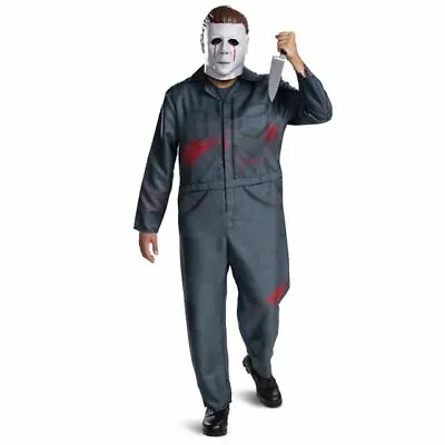 Disguise Michael Myers Halloween Horror Movie Deluxe Adult Costume W/Mask 119039 • $41.99