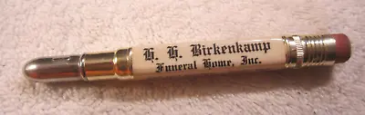 1 BIRKENKAMP FUNERAL HOME Trilby & Toledo Ohio Bullet Pencil AdVTG • $11.99