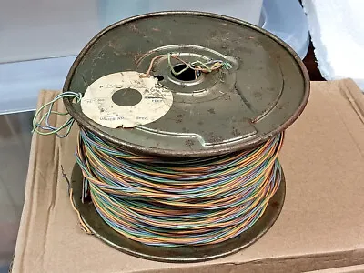 Western Electric 24 Ga Quadruple Twisted Cloth Covered Solid Wire • $399.99