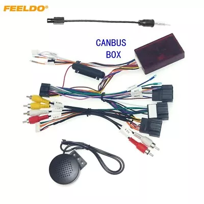 16pin Car Stereo Wire Harness Canbus Chevrolet Silverado Tahoe Suburban Traverse • $26.99