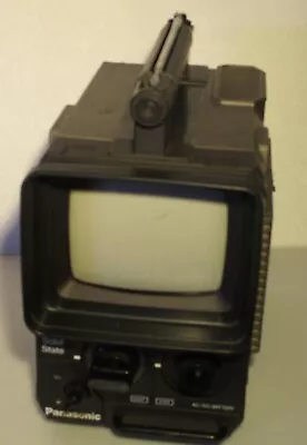 Vintage Panasonic Solid State Portable TV TR-555 1978 • $55