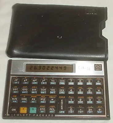 $35 • Buy Hewlett-Packard HP-11C Programmable Scientific Calculator With Case