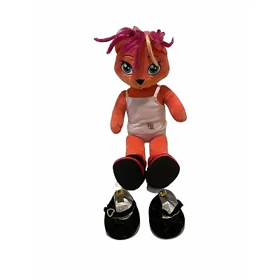 Build-A-Bear MISHA Fox Honey Girl Plush Pink Orange Stuffed Toy 20 Inch • $24.47