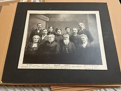 Antique Mounted Cabinet Photo By Max Junghaendel - Erwin Outman McCaw Genealogy • £47.42