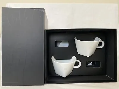Nespresso SET OF 2 PURE CAPPUCCINO CUPS & SAUCERS NEW! • £47.50